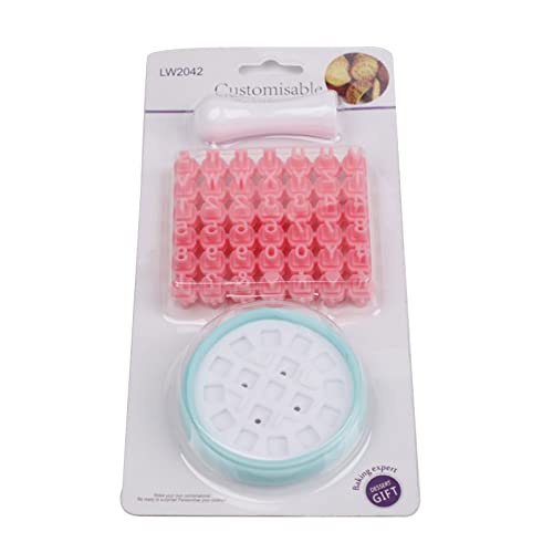 Number Letter Cookie Pressable Kekse Formplastik Keksmarken Alphabete Form Kekse Kuchenform von Wdbild