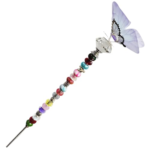 Outdoor Ground Stake Craft Kits Craft Project Feenfly Feen Zauberstab Für Garten Yard Decors Gartenpfahl Dekore von Wdbild