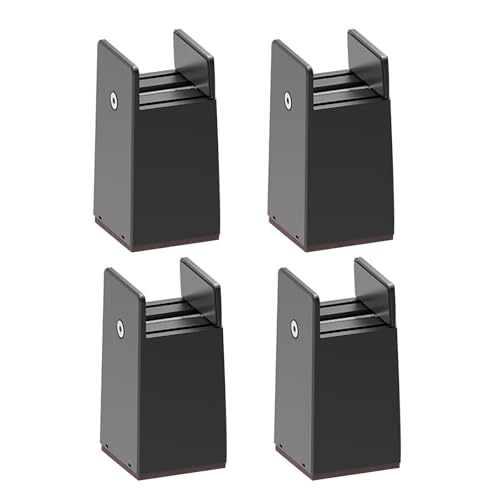 Packung Mit 4 Mehrzweck 2 Zoll Bett Risers Möbelhub Unterstützung Praktisches Zubehör Für Sofa Tischstuhl Schreibtisch Verwenden von Wdbild