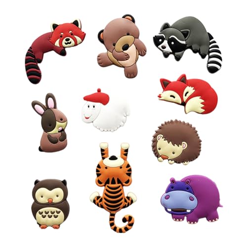 Packung Von 10 Spielerischen Tierkühlschrankaufklebern Mit Magnetischem Rücken Vielseitig Farbenfrohe Cartoon Kühlschrank Magnete Cartoon Tiere Kühlschrank Magnete Packung Von 10 Spielerischen Tierkühlschrankaufklebern Mit Magnetischem Rücken Vielseitig Farbenfrohe Cartoon Kühlschrank Magnete Cartoon Tiere Kühlschrank Magnete von Wdbild