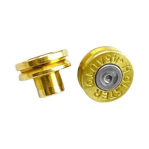 Präzise Gewinde Messingbefestigungselemente Die Für Die Zuverlässigen Schusswaffen Holms Und Werkzeugscheide Geeignet Sind. von Wdbild