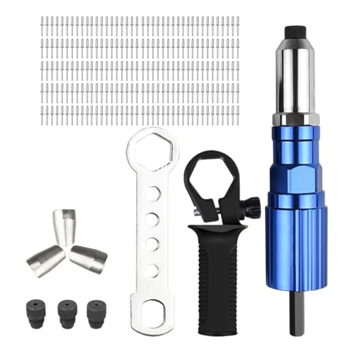 Professional Electric Rivet Nut Setter Conversion Set Mit 30% Schnellerem Betriebstool Für Automobilreparaturen Solid Wellenadapter von Wdbild