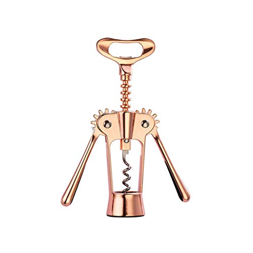 Professionelle Zinklegierung Weinöffner Hebel Arm Stahl Rosariode Goldflügel Geformtes Korszieher Weinflaschenöffner Werkzeugkorppenzieher von Wdbild
