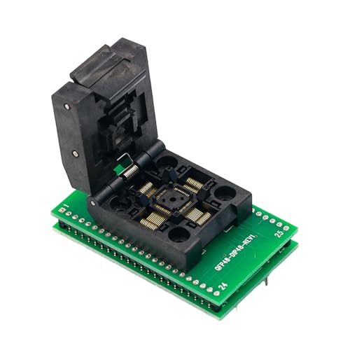 QFP48 Bis DIP48 Adapter Socket Stabile Verbindung Zur Effizienten Programmierung Und Tests QFP48 Bis DIP48 Adapter Socket Stabile Verbindung Zur Effizienten Programmierung Und Tests von Wdbild