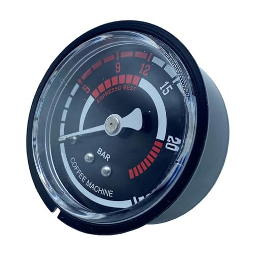 Qualität 20Bar Manometer Innenfadenmessgeräte Kaffeemaschine Messstrohr Messwerfer Metallmaterial Für Espressomaschine von Wdbild
