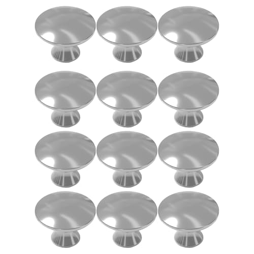 Set Von 12 Eleganten Stabilen Aluminiumlegierungen Einzellochgrenze Für Kleiderschränke Und Küchenschränke Täglicher Freizeit Ein Einzelnes Loch Ziehen von Wdbild