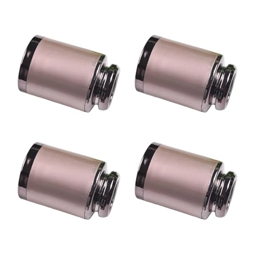 Set Von 4 Zeitgenössischen Design Vorhang Finials Kappen Rodendkappen An Die Haltbarkeit Und Stile Für Jede Raumeinstellung Stilvoller Vorhanghardware Anbieten von Wdbild