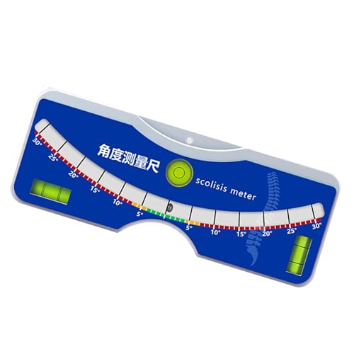 Skoliometer Mit Horizontalem Blasenskoliose Testmesser 0–30 ° Für Wirbelsäulen Screening Messer Mit Blasenspiegel von Wdbild