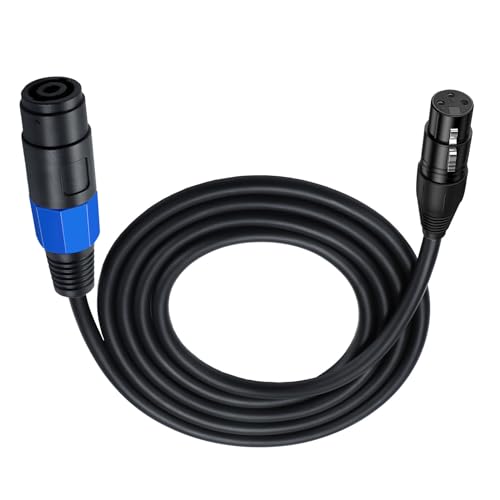 Speakon Mit XLR Female Cable Speakon Plug Female Weibliche Verlängerungskabel Mit Twist Lock Für Studio Mikrofon von Wdbild