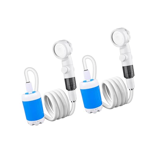 Tragbare Batteriestärke Camping Duschsysteme Hohe Leistungen Sprays Für Außenaktivität Haustierwäsche Und Pflanzenaufladbares Travel Dusche von Wdbild