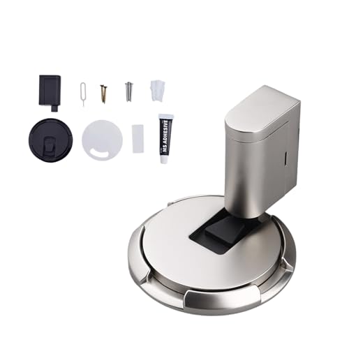 ÜBUNG OHNE OHNE MAGNETISCHE TOR STORFPERS Gewichtete Designs Für Secure Hold Home Oder Büro Bronze Finish Easy Installion Door Stop von Wdbild