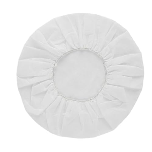 Verdickte Nicht Verwobene Boufffants Sicherheitskappen Verstellbares Elastizitätsband Für Reinraum Umgebung Staubkappen Für Anhängerzentren von Wdbild