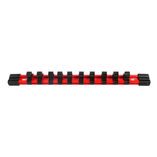 Vielseitiger Sockelhalter Ständer Durabilität Tool Sockel Organisatoren Für Workbench Garage Desk Socket Rack Regalhalter Multi Funktionaler Speicher von Wdbild