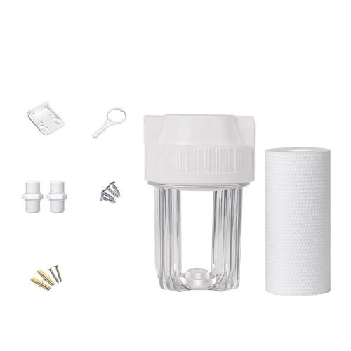 Vorfilter Wasserreiniger 5 Zoll Einstufige Flasche Haushaltswasser Wasser Accessoires Einfach Zu Verwendende Trinkmaschinenfilterflasche von Wdbild