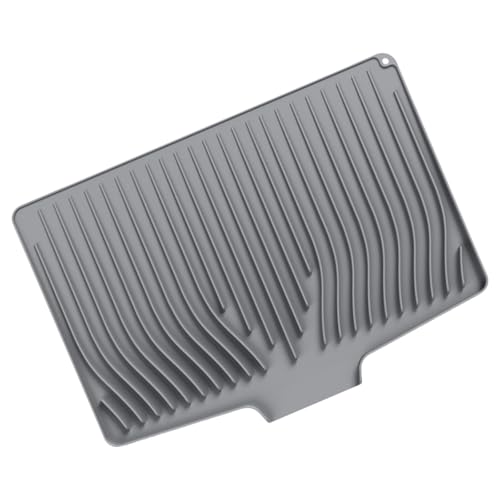 Wärmesichere Küchentrocknungsmatten Für Schalenplatten Abgerissene Entwässerungsdesign Nonslip Silicon Counter Protector Hitzebeständige Schale Trocknungsmatten von Wdbild