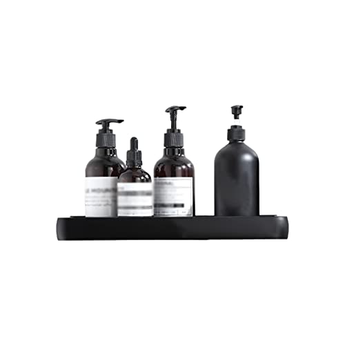 Wandmontierte Shampoohalter Multifunktionaler Aufbewahrungsschale Badezimmer Regale Mit Metallhaken Handtuchregal Küchenzubehör Bad Organizer Dusche Kaddy Keine Bohrstillschale Wandmontage Mit Haken von Wdbild