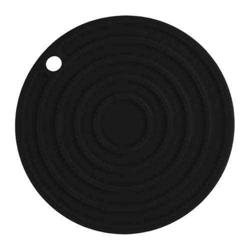 Wasserdichte Silikonwärme Resistente Esstisch Matte Haushalt Rund Isoliertes Placemat Praktische Wärmeisolierung Pfanne Pad Wasserdichte Silikonwärme Resistente Esstisch Matte Haushalt Rund Isoliertes Placemat Praktische Wärmeisolierung Pfanne Pad von Wdbild