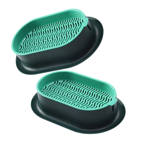 Wdbild 2pcs Haustierkatzen Wachsen Töpfe Hydroponische Pflanzen Katzen Gras Keimungs Verdauung Vorschläge Schale Gewächshäuser Wachsen Kisten Innengras Kits von Wdbild