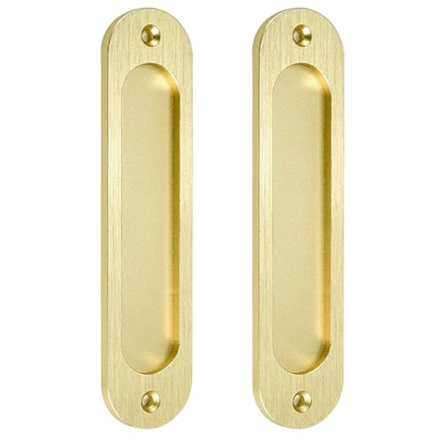 Wdbild 2pcs Moderne Türziebelgriffe Zink Leichtmetall Garderobe Schiebetüren Eingebetteter Scheun von Wdbild