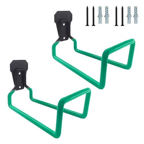 Wdbild 2pcs Robuste Eisenschlauch Hook Organisatoren Für Raumspardesigns Für Outdoor Und Gartenorganisation Yard Management von Wdbild
