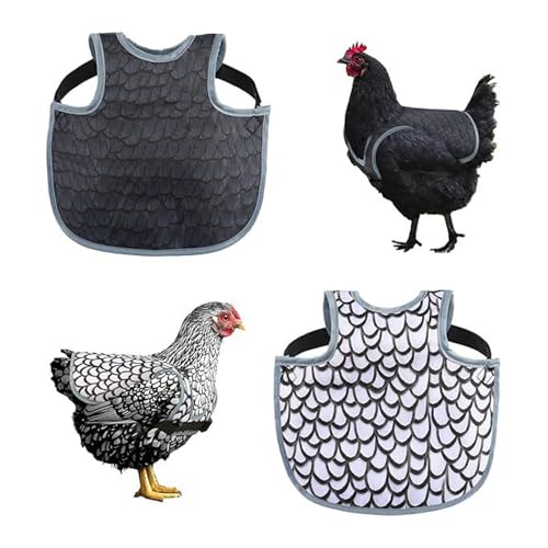Wdbild 2pcs Vielseitige Vogelschutzausrüstung Verhindern DASS Hackbeutel Chicken Back Protectors Für Bauernhöfe Mehrzweck Geflügelbauernausrüstung Verwendet von Wdbild