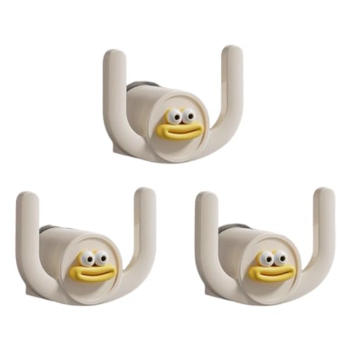 Wdbild 3 Pack Praktische Klebstoff Badezimmerhaken Robuste Und Wasserdicht von Wdbild