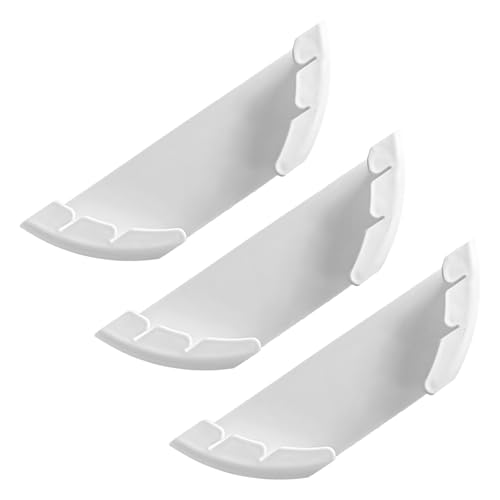 3 Stücke Pan Deckel Organisatoren Töpfe Deckelregal Für Küchenschränke Universell Für 6 Bis 13 5 Zoll Deckel Einfacher Installation von Wdbild