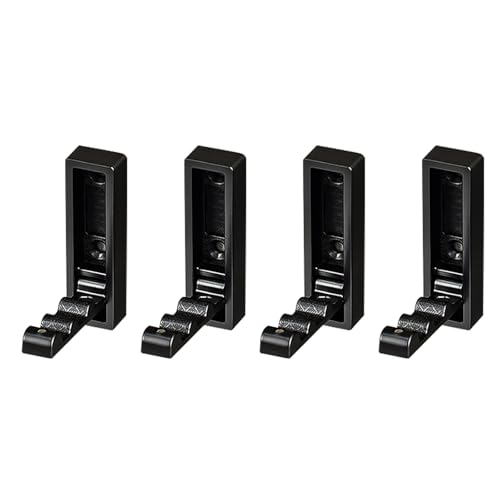 Wdbild 4PCS Klappbarer Haken Für Wandelegante Einverrückte Haken Faltbare Wand Montiert Einfach Zu Verwenden Für Hutroben Und Handtücher Geldbeutel Aufbewahrung von Wdbild