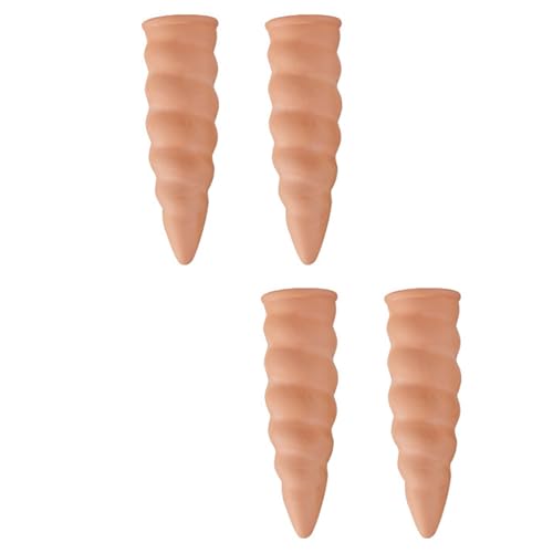 Wdbild 4pcs Innengarten Automatische Wasserkegel Pfähle Für Pflanzenhotelspeziden Feuchtigkeitssysteme Blüten Bewässerungssysteme Rotierende Pflanzen Wasserer Keramikspitzen von Wdbild