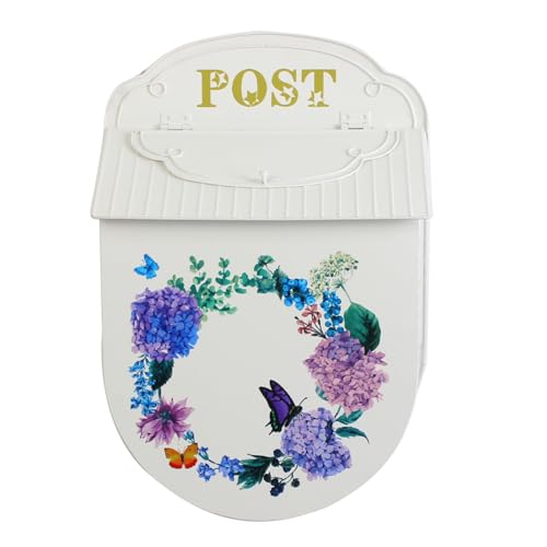 Wdbild Antike Schmiedeeisereisen Postfach Für Gartenwand Freien Mit Wetterfestem Finish Dekorativer Eisen Mailbox Für Outdoors von Wdbild