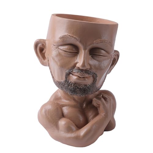 Wdbild Bodybuilder Muskelmann Sukkulente Blumenpflanzentöpfe Lagerorganisator Für Innenräume Freien Pflanzer Desktop Gartenverzierung Geworden Wdbild Bodybuilder Muskelmann Sukkulente Blumenpflanzentöpfe Lagerorganisator Für Innenräume Freien Pflanzer Desktop Gartenverzierung Geworden von Wdbild