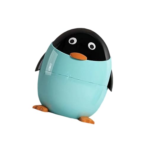 Wdbild Cartoon Penguins Design Abfall Mülleimer Mühelos Deckel Öffnung Abs Müll Dose Für Badezimmer Küche Kinder Zimmer Dekoratioin Küchenabfallbehälter Wdbild Cartoon Penguins Design Abfall Mülleimer Mühelos Deckel Öffnung Abs Müll Dose Für Badezimmer Küche Kinder Zimmer Dekoratioin Küchenabfallbehälter von Wdbild