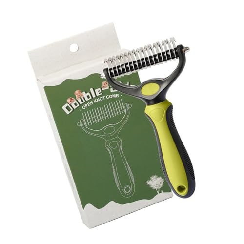 Wdbild Doppelseite Hundekatzen Bürsten Für Lose Haarentfernung Kamm Mit Sicherheitsrunden Zähne Sanft Ergonomisch Pflegewerkzeug Home Travel Haustier Deshedding Kamm Wdbild Doppelseite Hundekatzen Bürsten Für Lose Haarentfernung Kamm Mit Sicherheitsrunden Zähne Sanft Ergonomisch Pflegewerkzeug Home Travel Haustier Deshedding Kamm von Wdbild