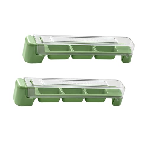 Wdbild Eiswürfelform, Set von 2 Tablett Multifunktionale Formen Rechteckige Form Maker Tablett für Die Herstellung Wdbild Eiswürfelform, Set von 2 Tablett Multifunktionale Formen Rechteckige Form Maker Tablett für Die Herstellung von Wdbild