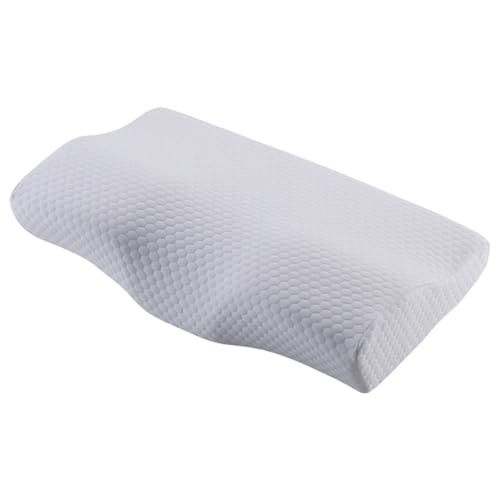 Wdbild Ergonomische Konturierte Gedächtnisschaumkissen Mit Nackenstütze Und Atmungsaktive Bambusfaserabdeckung Langsamer Memory Foam Kissen Kissen von Wdbild