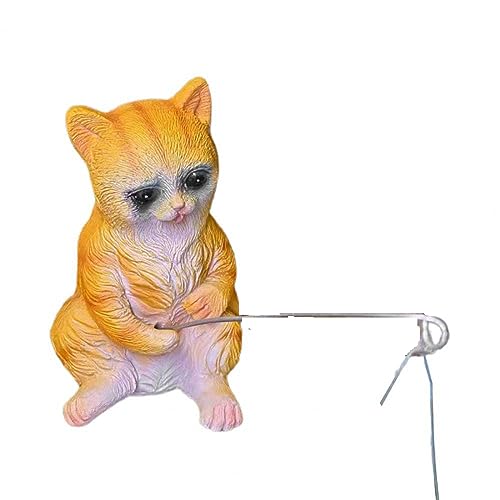 Wdbild Fischereikatze Figuren Fischtankdekorationen Handgefertigt Blumentopf Figurenharzkunstskulptur Für Aquarium Outdoor Fischerei Katze Aquarium Dekoration Wdbild Fischereikatze Figuren Fischtankdekorationen Handgefertigt Blumentopf Figurenharzkunstskulptur Für Aquarium Outdoor Fischerei Katze Aquarium Dekoration von Wdbild