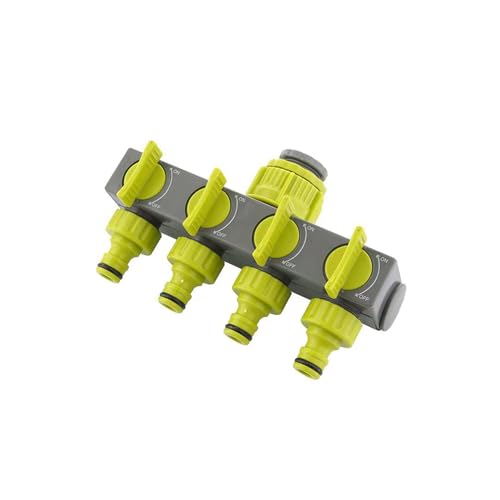 Wdbild Gartenschlauch Splitter 4 Wege Schwere Wasseranschluss Bewässerungsgängeradapter Splitter von Wdbild