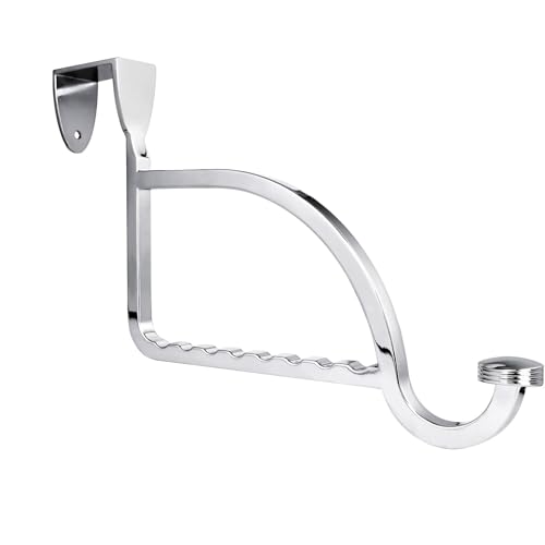 Wdbild Gekrümmte Edelstahl Kleiderschranktür Strecke Für Hängende Kleidung Handtücher Accessoires Easy Installation Lagerständer Gebogene Edelstahlhaken Für Handtücher Und Roben von Wdbild