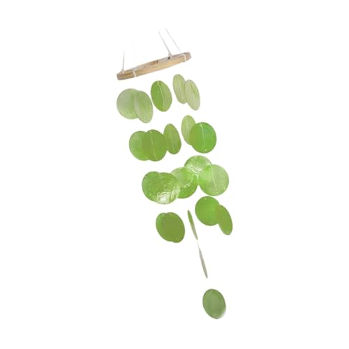 Wdbild Handgefertigte Muschellen Winde Chimes Mit Küstendesign Perfekt Für Garten Yard Baum Zweig Balkon Hängende Naturhülle Wind Outdoor Outdoor von Wdbild