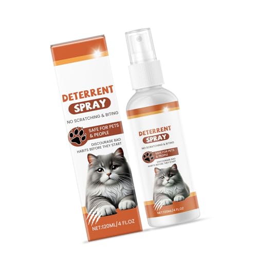 Wdbild Katzen Abwehren Sprays 4floz Citrus Duftextrakte Training Sprays Verhindern DASS Bett des Bettes Klettern Urinkontrolle Für Haushaltsmöbel Sichere Katzen Ablenken von Wdbild