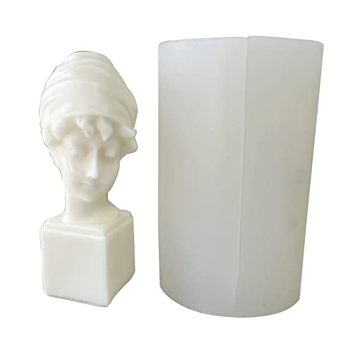Wdbild Kerzenformen zur Kerzenherstellung, 3D-Skulptur, Silikonform für handgefertigte Ornamente, Kerzenherstellung von Wdbild