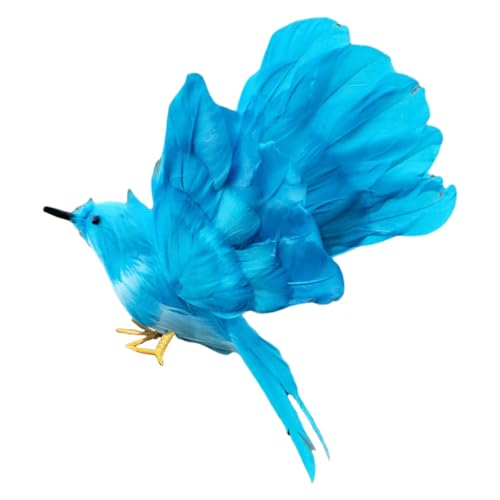 Wdbild Künstliche Gefiederte Vögel Für Home Yard Und Rasendekoration Vogel Figur Perfekt Für Themenpartys Und Event Garten Rasenschmuck von Wdbild