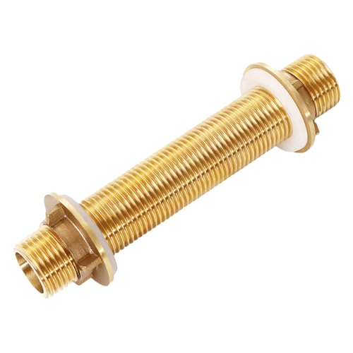 Wdbild Messing Bulkhead Adapter Anpassung Sicherer Wasseranschluss Für Verschiedene Rohrdurchmesser Schnelle Reparaturen Und Wartung Einfacher Einbau Von Schlauchanpassung von Wdbild
