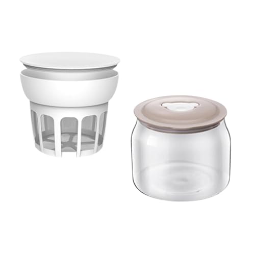 Wdbild Mixer Grinder, Whey Separator Joghurt Maker Fine Meshes Joghurt Filter Cheese Maker with Lid Reusable Kitchen Tool Easy to Wdbild Mixer Grinder, Whey Separator Joghurt Maker Fine Meshes Joghurt Filter Cheese Maker with Lid Reusable Kitchen Tool Easy to von Wdbild