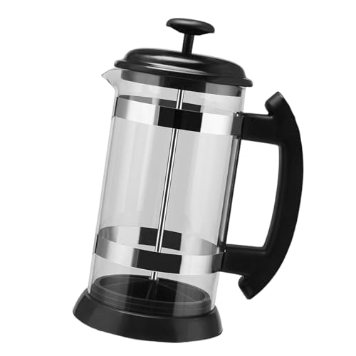 Wdbild Moderne Französische Gepresste Kaffeemaschine Glas Körper Edelstahl Filter Professionelles Handgebräuwerkzeug Moderner Französischer Pressehersteller von Wdbild