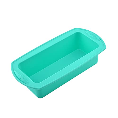 Wdbild Nicht Stick Silikon Rechteck Kuchenpfanne Backback Backwaren Tablett Tablett Werkzeuge Backware Flexibler Silikonkuchen von Wdbild