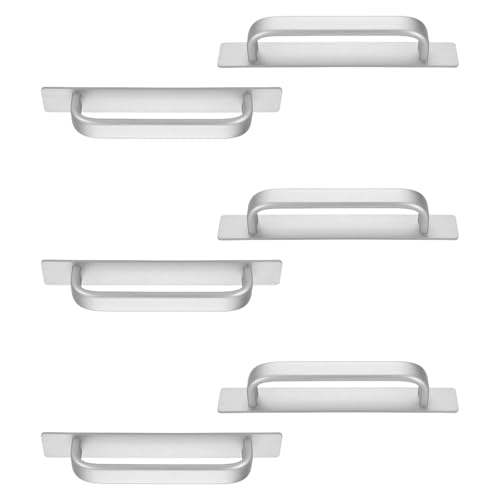 Packung Von 6 Aluminium Zuggriffen Mit Doppelseitiger Klebstoff 147 Mm Nicht Lochbohrungen Für Fliesenholzflächen Benötigen Starke Aluminium Schiebetür Ziehen von Wdbild