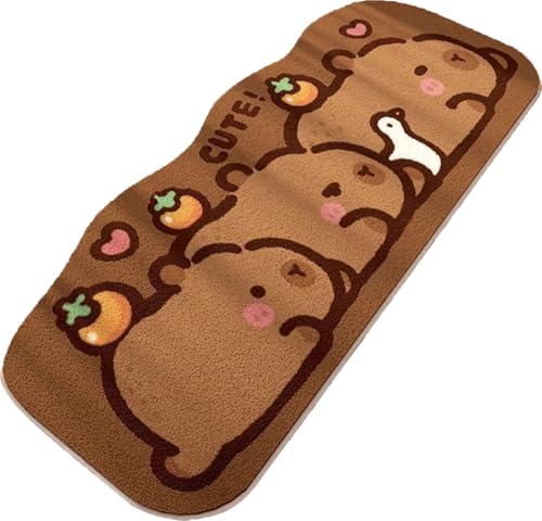 Wdbild Plushie Faux Cashmere Teppich Floor Rug Bad Matte 40x120 cm Für Wohnzimmer Schlafzimmer Und Lernen Sie Leicht Zu Reinigen Kunstkaschmirteppiche von Wdbild