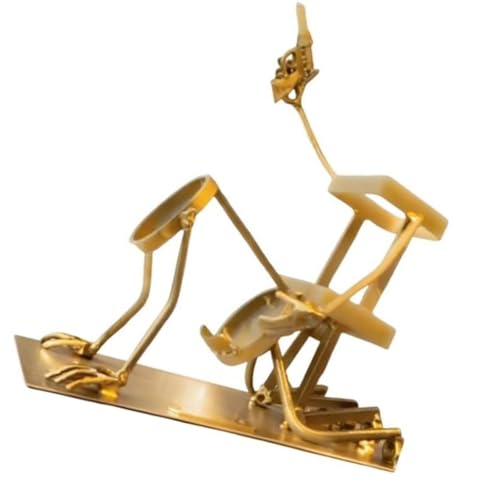 Wdbild Schädelweinhalter Einzigartiger Tabletop Rack Für Aufbewahrung Küchendekor Und Wohnzimmer Display Accessoire Metall Flaschenbaumständer von Wdbild