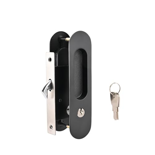 Wdbild Schwere Typ Versteckte Türschloss Zink Legierungen Hardware Dicke Griffe Für Schränke Und Kleiderschränke Industriestile Gleiten Holz von Wdbild